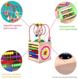 多功能绕珠（木色连体）