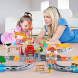 塑料电动轨道车